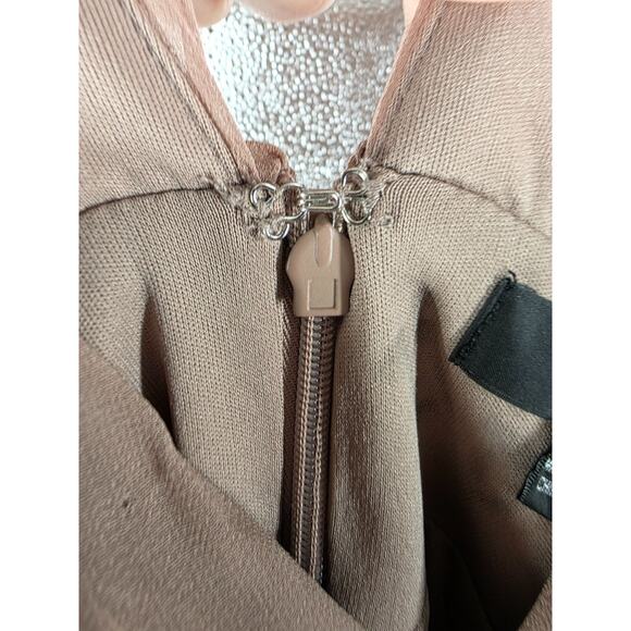 Lulus Heavenly Hues Taupe Sleeveless Plunge Neckline Chiffon Maxi Dress XS - Picture 6 of 9